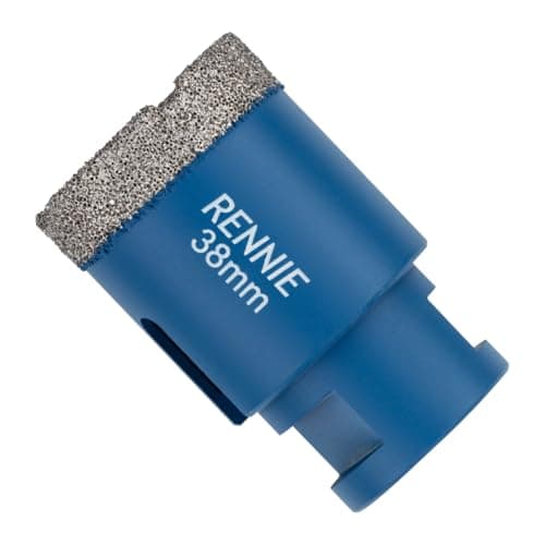 Image of 38mm Diamond Hole Saw Drill Bit With A M14 Shank For Angle Grinders. For Porcelain Tiles Ceramic Slate Stone Granite Marble Glass. Diamond Core Holesaw/Hole Cutter
