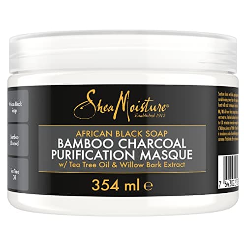Image of SheaMoisture African Black Soap Bamboo Charcoal Purification Masque 354 ml