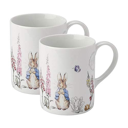 Image of Peter Rabbit Classic Porcelain Mug Set of 2