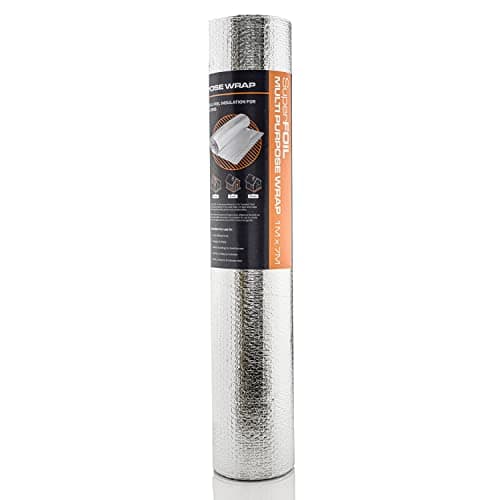 Image of SuperFOIL Foil Insulation Roll 1m x 7m - Energy Saving DIY Bubble Foil Sheet - 3-in-1 Sustainable Thermal Insulation Reflective Radiant Barrier & Vapour Barrier - Multi Purpose for Home & Auto