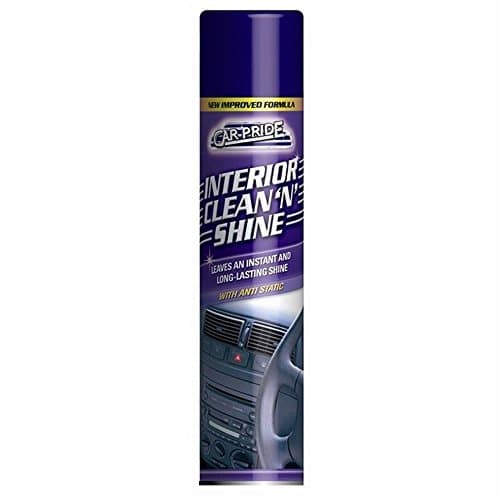Image of Car Pride Interior Dashboard Clean 'N' Shine Cockpit Spray Can, 300ml