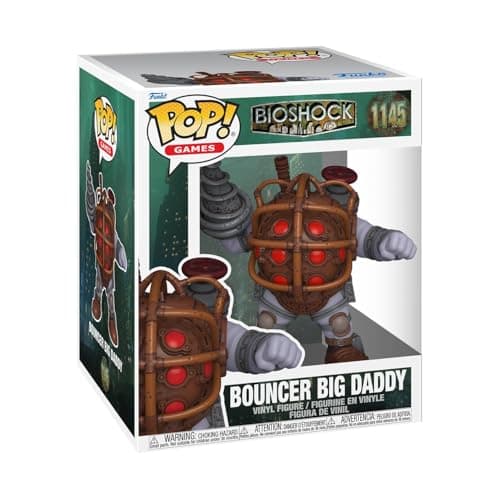 Image of Funko POP! Super: Bioshock - Bouncer Big Daddy - Collectable Vinyl Figure - Gift Idea - Official Merchandise - Toys For Kids & Adults - Model Figure for Collectors and Display