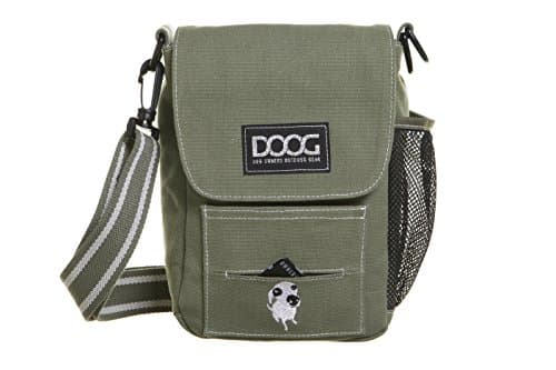 Image of Doog Shoulder Bag Dog Walking Accessory Treat Bag Green