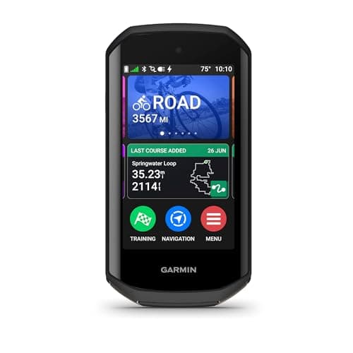 Image of Garmin Edge 1050® Premium Cycling Computer, Vibrant Color Touch Screen, Built-in Speaker, Advanced Group Training & Driving Functions, Road Hazard Alerts
