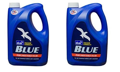 Image of Elsan Twin Pack 2L Blue Toilet Fluid Twin Pack
