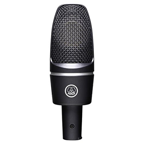 Image of AKG C3000 High Performance Large-Diaphragm Condenser microphone, Studio cardioid microphone, switchable low-cut filter, heavy duty die-cast metal housing, switchable attenuation pad - Black