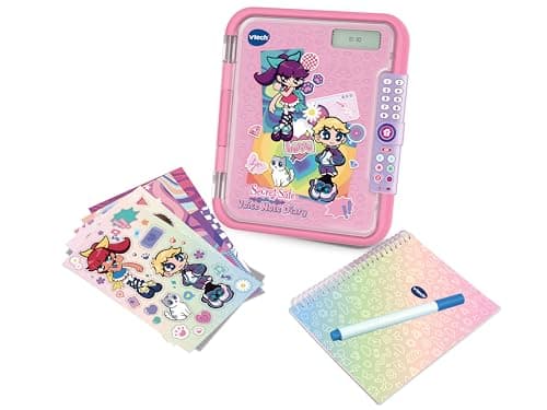 Image of VTech Secret Safe Voice Note Diary, Interactive Diary, Secret Diary with Voice Notes, Personalise with your own Design, Gifts for Children with 3 Games, For Ages 5, 6, 7+ Year Olds, English Version