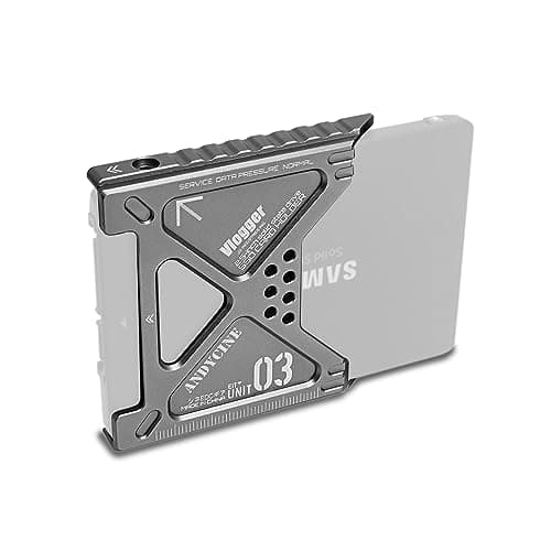 Image of Lunchbox III 870EVO SSD Case Compatibe for Atomos Ninja, Ninja Ultra, Ninja V/V+, Ninja Flame/Inferno/Shogun Inferno, Magnalium Alloy mSATA Adapter Support 860 870EV0 1/2TB, 860 870QVO 1/2TB SSD