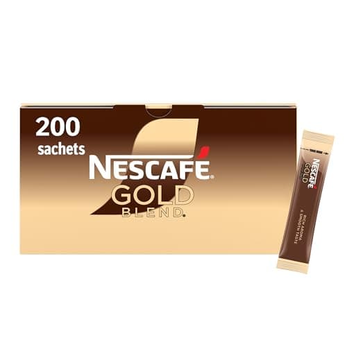 Image of NESCAFÉ Gold Blend Medium Roast Instant Coffee Sachets - 200 x 1.8g Sticks