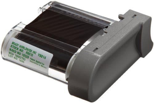 Image of BRADY R6010 LABEL PRINTER RIBBON, 2IN W, 75FT L, BLACK