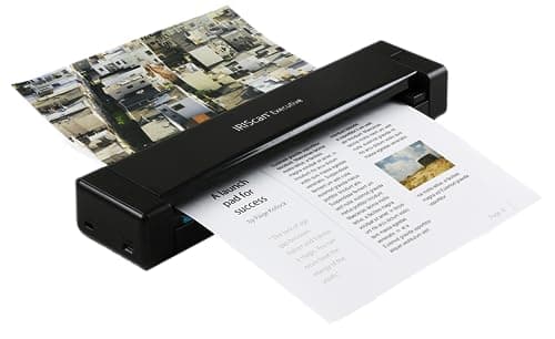 Image of IRIScan Executive duplex portable scanner-v4pro 8PPM: document scanner, free PDF editor, USB powered, pdf scanner, scan to Word, PDF, XLS, bus.cards to Outlook, photo scanner, receipt scanner Win