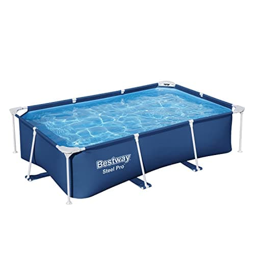 Image of Bestway Steel Pro Frame Pool Without Pump 259 x 170 x 61 cm, Dark Blue, square