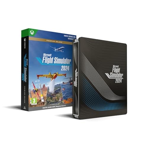 Image of Microsoft Flight Simulator 2024 – Premium Deluxe SteelBook® Edition – Xbox Series X|S and Windows Digital Code