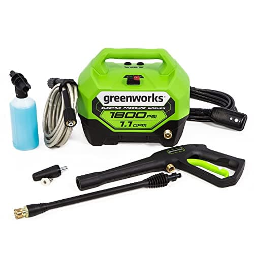 Image of Greenworks 1800 PSI (1.1 GPM) Electric Pressure Washer PWMA Certified