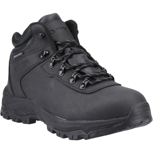 Image of Hi-Tec Men's Eurotrek Lite Wp High Rise Hiking Boots, Black Black 21, 9 UK