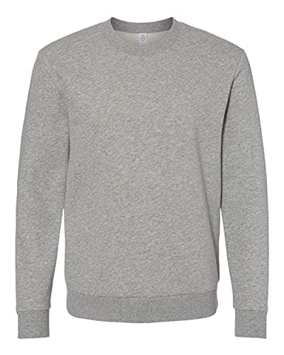 Image of Alternative Eco-Cozy Fleece Sweatshirt - Grey - XXL