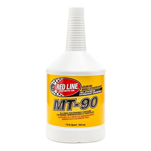 Image of Red Line (50304) MT-90 75W-90 GL-4 Manual Transmission and Transaxle Lubricant (MTL) - 1 Quart.