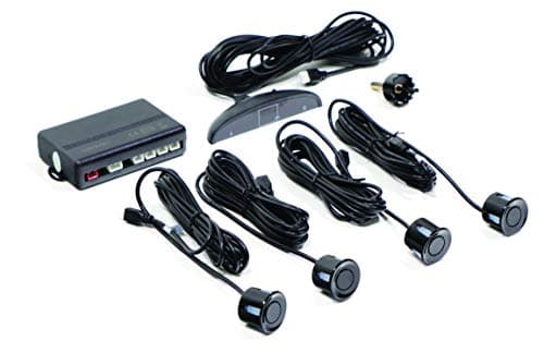 Image of Streetwize SWPARK1 Reverse Parking System [25.6 x 20.4 x 6.2 cm] Park Assist with Automated Audio Alerts, LED Distance Display, 4 Sensors | Car Security Accessories