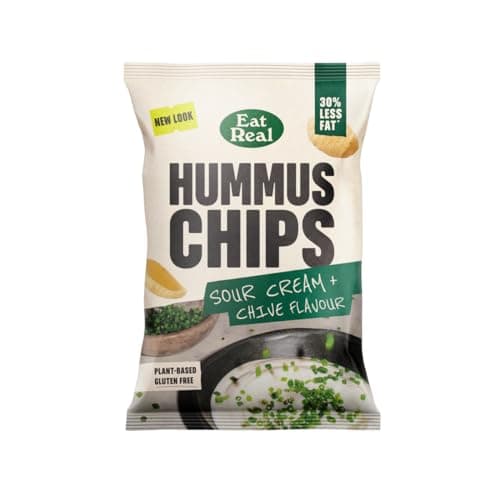 Image of Eat Real Sour Cream & Chive Hummus Chips 1 x 110g