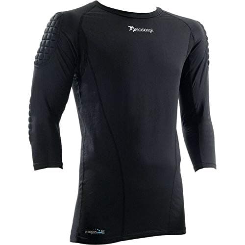 Image of Precision GK Padded Base-Layer Shirt Junior Size MB (Black), one size, K-REY-PRG053B