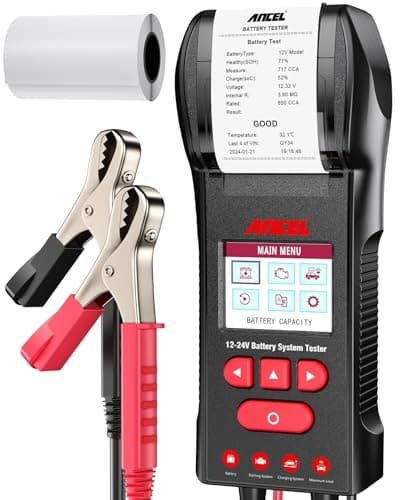 Image of Battery Tester with printer Ancel BST600