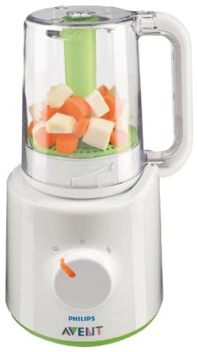 Image of Philips Avent 2-in-1 Steamer and Blender - Steam and Blend Baby Food (Model SCF870/21)