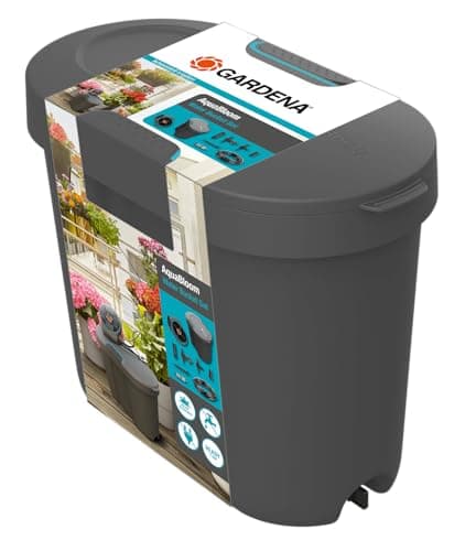 Image of Gardena Water Tank: Water storage for indoor and outdoor, can be extended with distributor pipe and connector, 10.5 l (13367-20)
