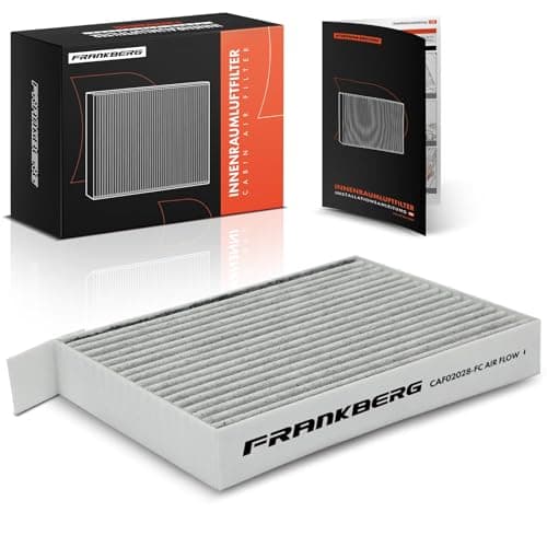 Image of Frankberg Cabin Air Filter Pollen Filter with Activated carbon Compatible with Agila (B) H08 1.0L 1.2L 2008-2014 Splash EX 1.0L 1.2L 2008-2024 Replace# 9586051K00