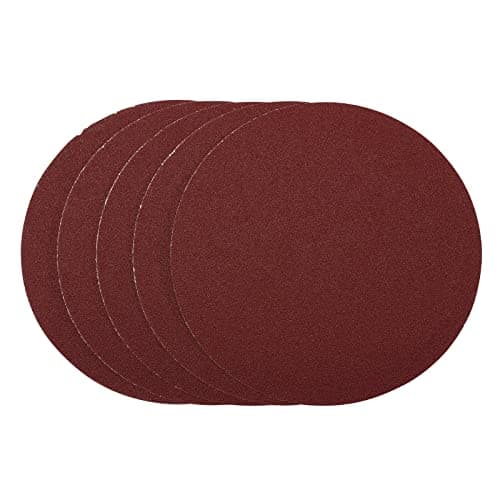 Image of Draper 63026 Sanding Discs, 200mm, 80 Grit, PSA (Pack of 5), Red,One Size