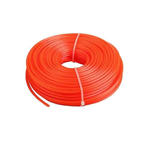Image of Buwico 3.0mm Nylon grass Trimmer Line Brush Cutter Wire Heavy Duty Strimmer Core String for Over Grown Grass and Weeds (Square, 3mmx50m)