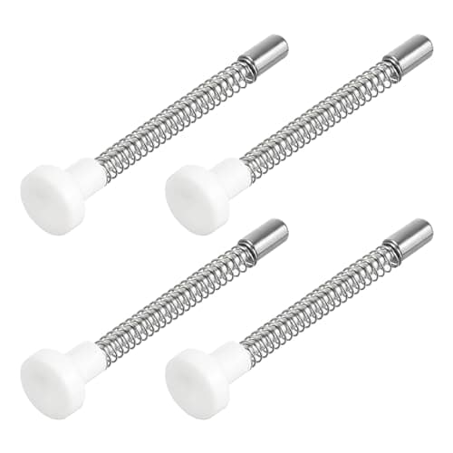 Image of sourcing map Plunger Latches, 6x70mm/0.24x2.76inch Steel Spring-Loaded Bolt Plunger Latch Spring Pin for Furniture Door Bed, 4Pcs
