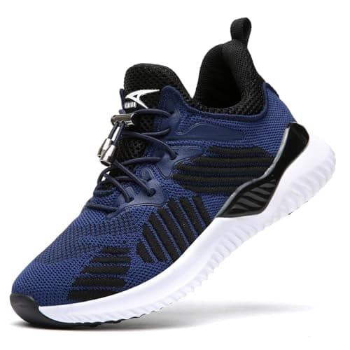 Image of Kids Mesh Running Shoes Casual Sneaker Trainers Athletic Shoes for Boys Girls, 6-blue, 1 UK