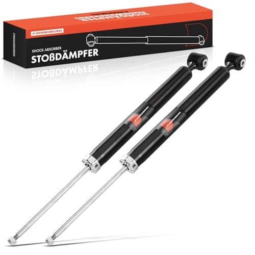 Image of Frankberg 2x Shock Absorber Strut Rear Left Right 604mm Gas pressure Compatible with B-Class W242 W246 A-Class W176 CLA Shooting Brake X117 Replace# 1763200531