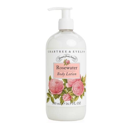 Image of Crabtree & Evelyn Rosewater Hand & Body Lotion Pump 500ml