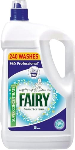 Image of Fairy Super Concentrate Fabric Softener Conditioner 4.8L – 240 Washes – Gentle Softness for Sensitive Skin & Baby Clothes