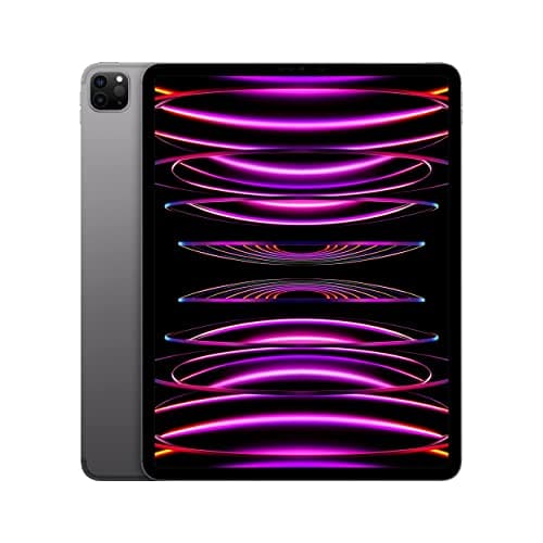 Image of Apple iPad Pro 12,9" WiFi + Cellular, 1 TB, Space Grau (6. Generation, 2022) (Renewed)