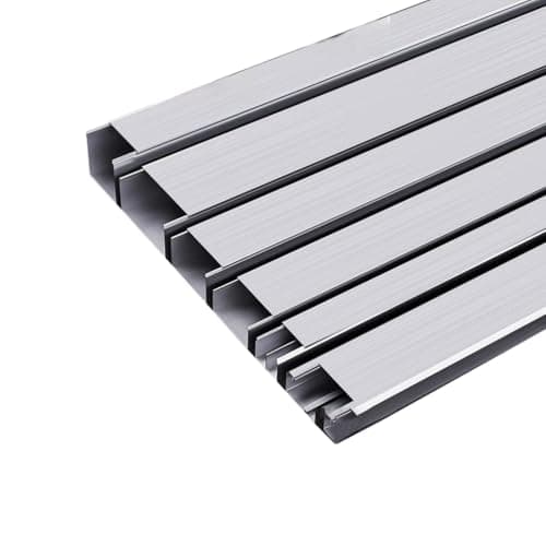 Image of Aluminum Cable Trunking Cover Management 1m Multiple Sizes(25x15mm)