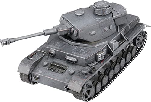 Image of Metal Earth Premium Series Panzer IV Tank 3D Metal Model Kit Fascinations