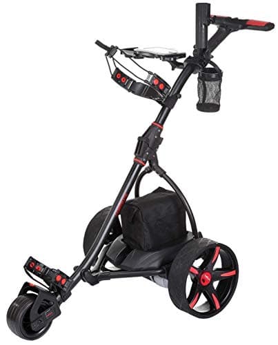 Image of Caddymatic V2 Electric Golf Trolley/Cart With 18 Hole Standard battery With Auto-Distance Functionality Black