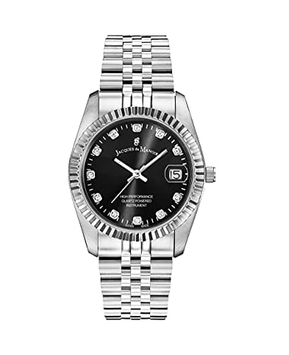 Image of Jacques Du Manoir Women's Analog Quartz Watch with Stainless Steel Strap NRO.05