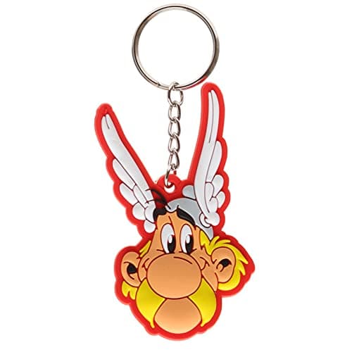 Image of EliteKoopers 1Pcs Novelty Asterix PVC Keyring Asterix Keychain For Home Novelty Ornament