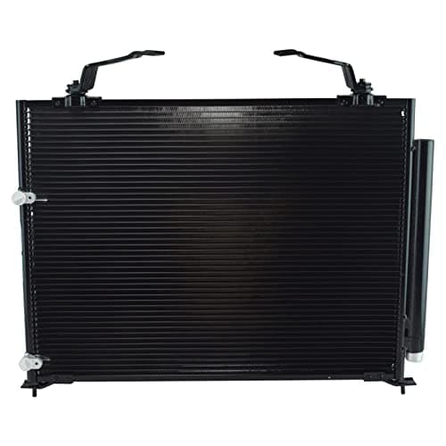 Image of AC Condenser A/C Air Conditioning with Receiver Drier for 03-08 Honda Pilot
