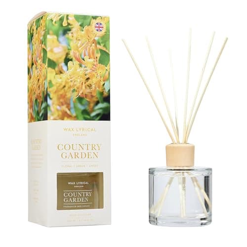 Image of WAX LYRICAL Country Garden Honeysuckle Scented Reed Diffuser 200ml