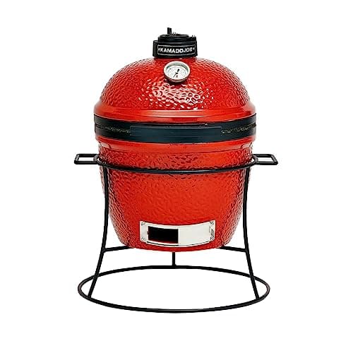 Image of Kamado Joe KJ13RH Joe Jr Charcoal Grill, Blaze Red