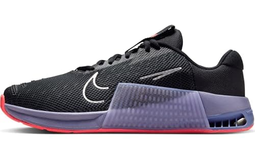 Image of Nike Women Metcon 9 Damen-trainingsschuh Training Shoe, Black Metallic Silver Lilac Bloom, 8 UK