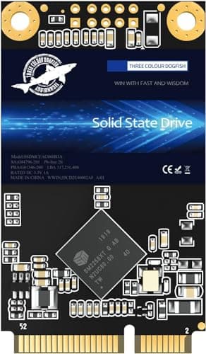 Image of Dogfish Msata SSD 500GB Sata3 SataⅢ Internal Solid State Drive Mini Sata SSD Disk Including 16GB 32GB 60GB 64GB 120GB 128GB 240GB 250GB 480GB (500GB, MSATA)