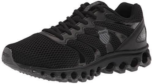 Image of K-Swiss Men's Tubes Comfort 200 Cross Trainer, Black/Charcoal, 9 UK