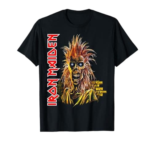 Image of Iron Maiden Eddie And The Wall T-Shirt