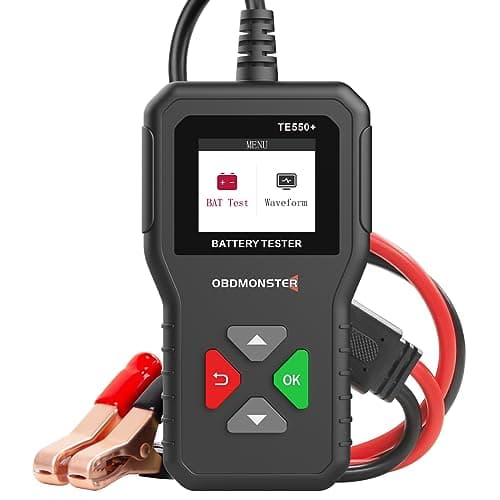 Image of 【Pro】Car Battery Tester 6V 12V 24V 100-2000 CCA Voltage Tester 2Ah-220Ah Internal Resistance Tester Accurate Digital Auto Battery Analyzer for Cars Trucks SUV ATV Boats Motorcycles Vehicle