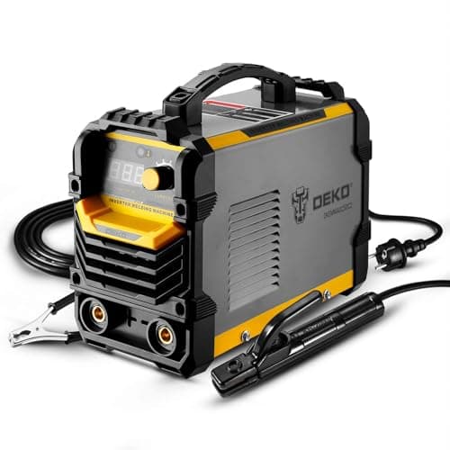 Image of DEKOPRO 220V MMA Welder, 250A ARC Welder Machine Electrode Holder,Work Clamp, Input Power Adapter Cable (250A)